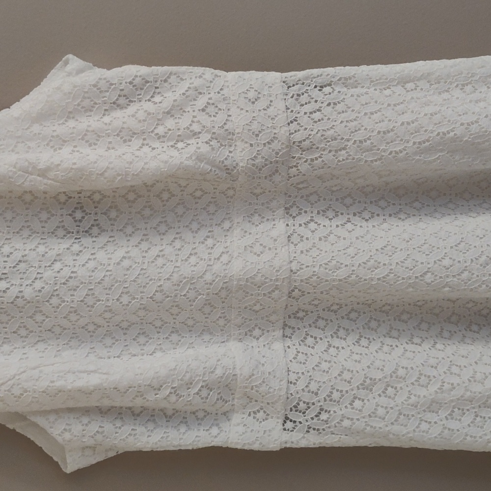 White Tahari Sleeveless Dress - Picture 7 of 16